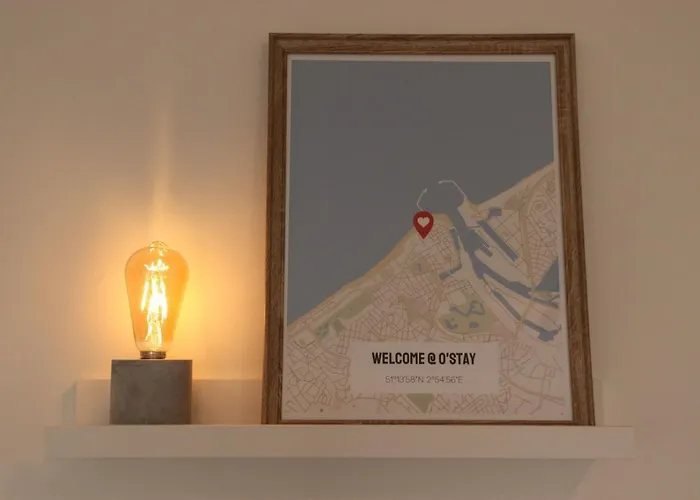 Appartement O'stay Met Parking 50m Zeedijk Ostende